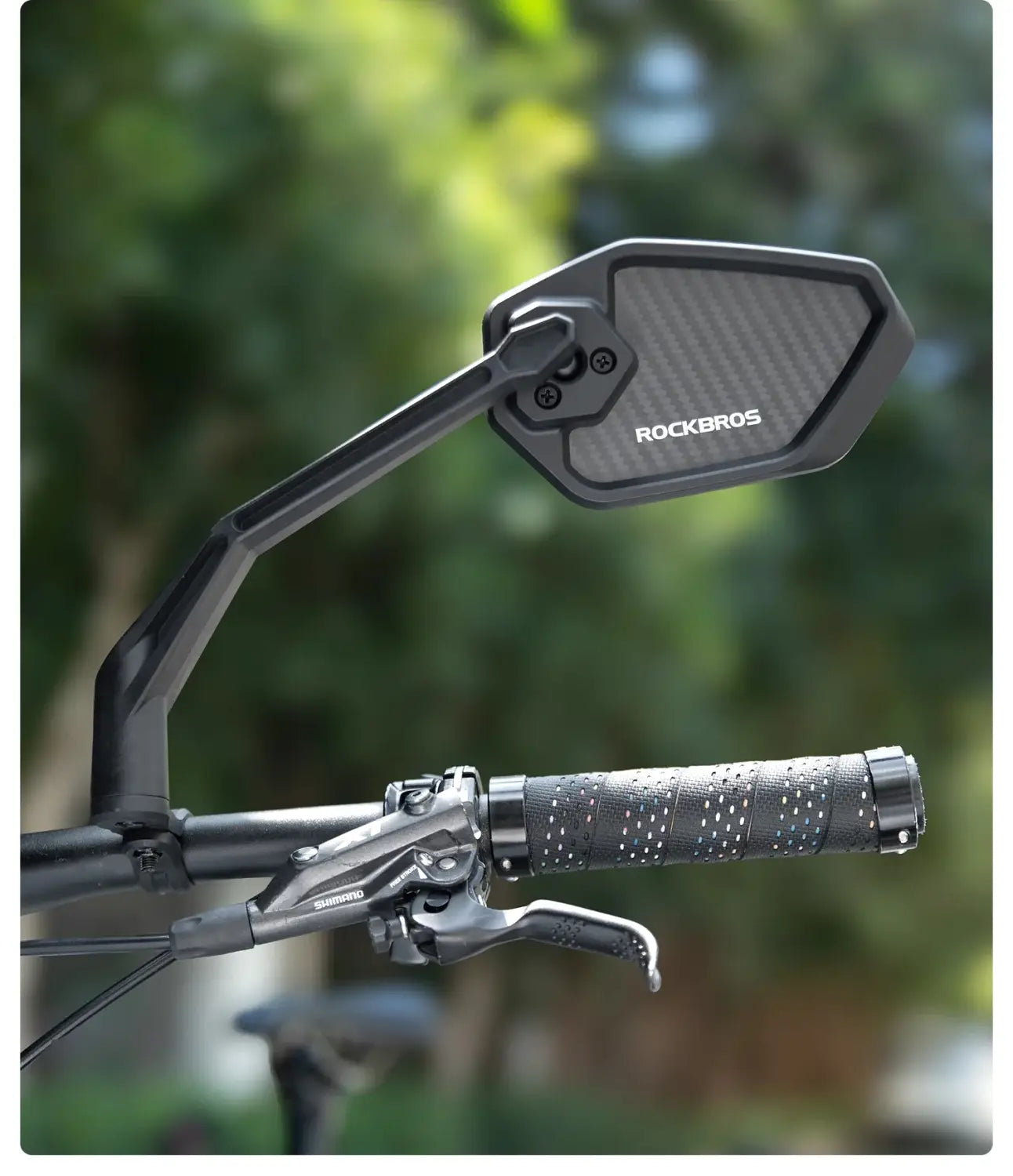 Bicycle Handlebar Rearview Mirror Adjustable for Mountain &