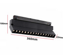 LED 18W Magnetic Folding Lamp Warm White