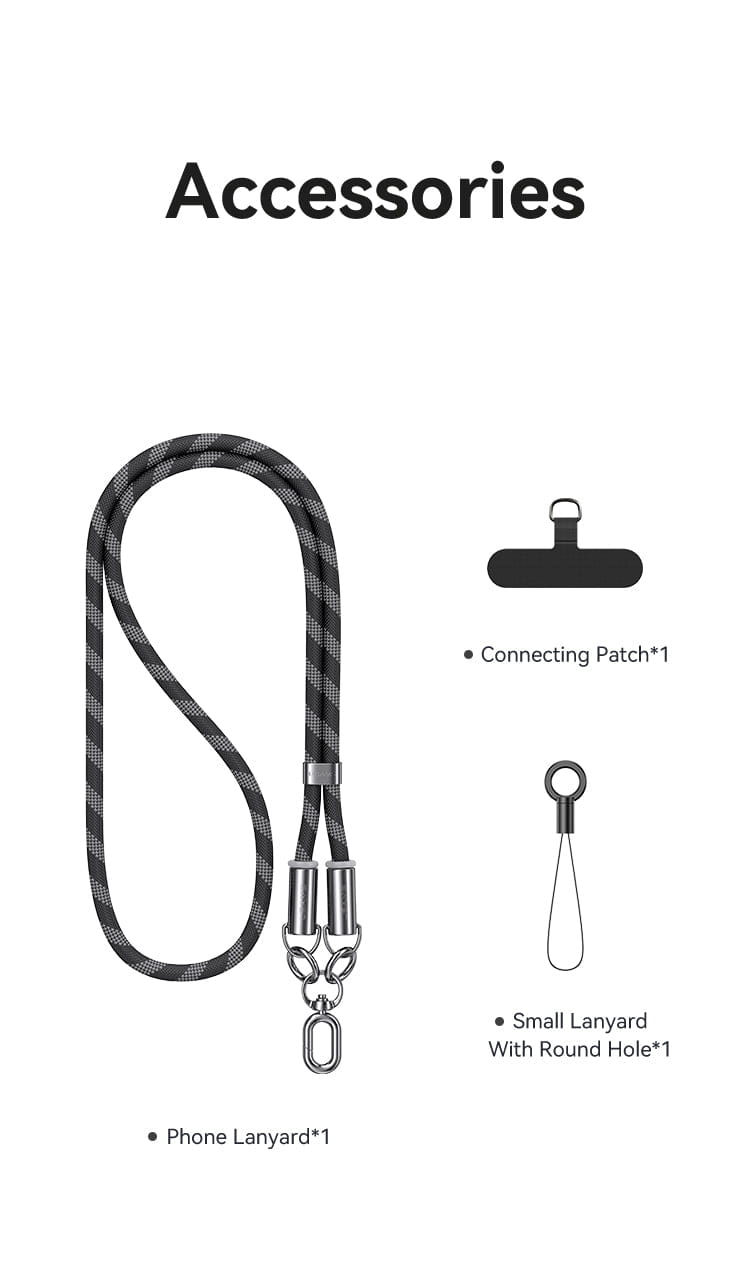 1.2m Phone Lanyard Type-C To Type-C 60W Max Charging Cable