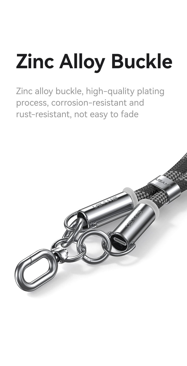 1.2m Phone Lanyard Type-C To Type-C 60W Max Charging Cable