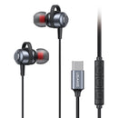 Wired USB-C Earphone Headset with Mic 1.2M