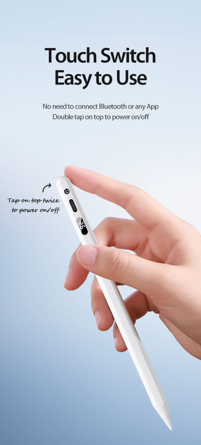 iPad Active Stylus Pen with Digital Display