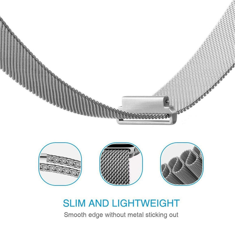 Samsung Galaxy Watch 4 Strap Milanese Loop (Silver)
