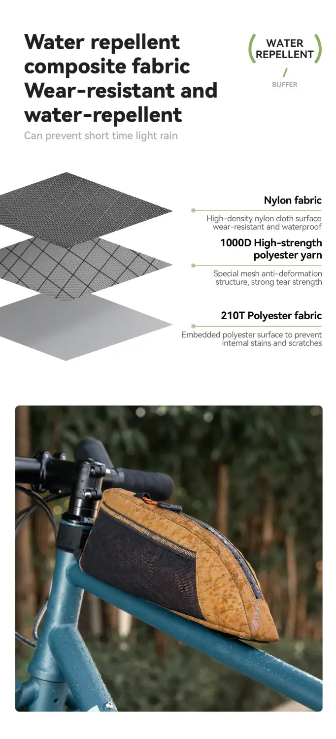 Cycling Top Tube Bag Front Frame Pouch for MTB & Road Bike