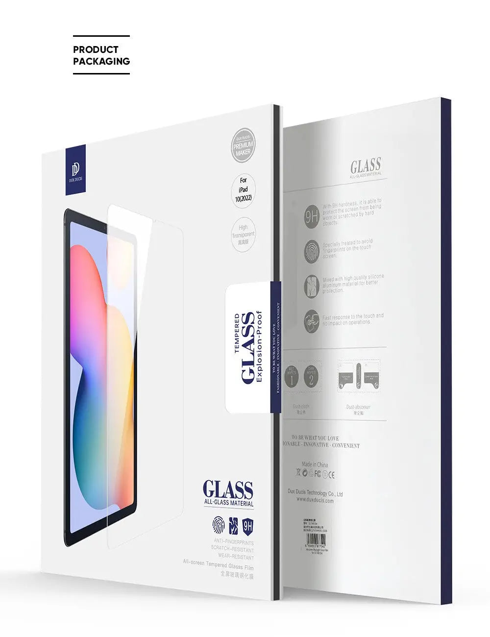 iPad 10th 10.9’’ 2022/ iPad 11’’ A16 2025 Tempered Glass