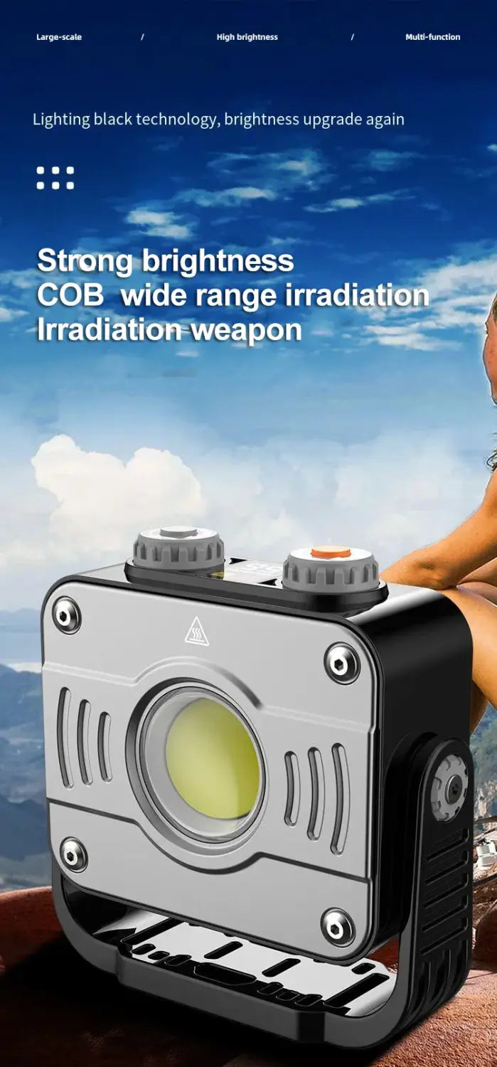 Multi-Functional COB LED Floodlight Camping Light Lantern
