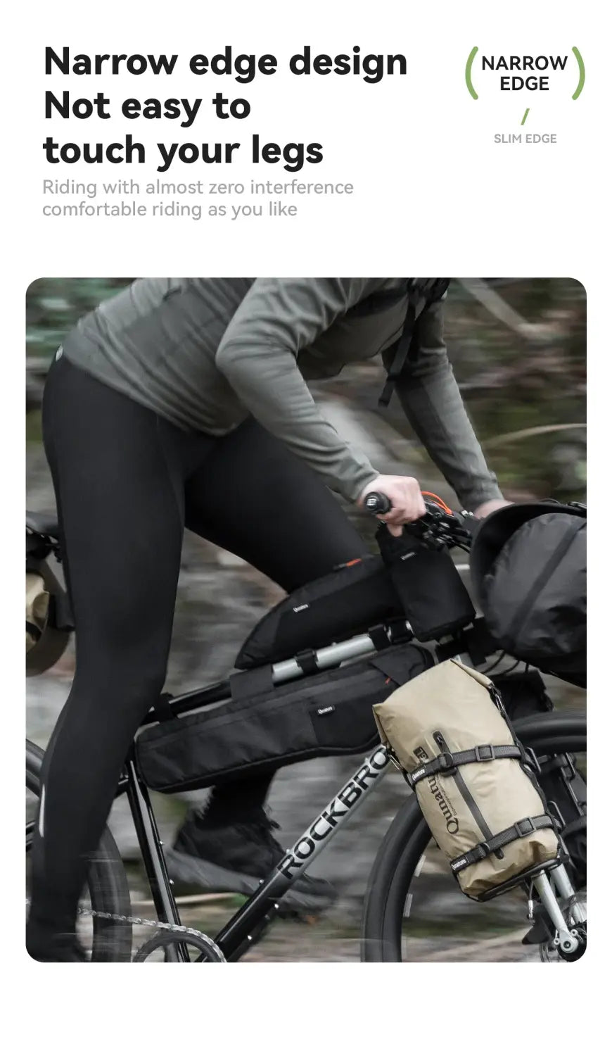 Cycling Top Tube Bag Front Frame Pouch for MTB & Road Bike