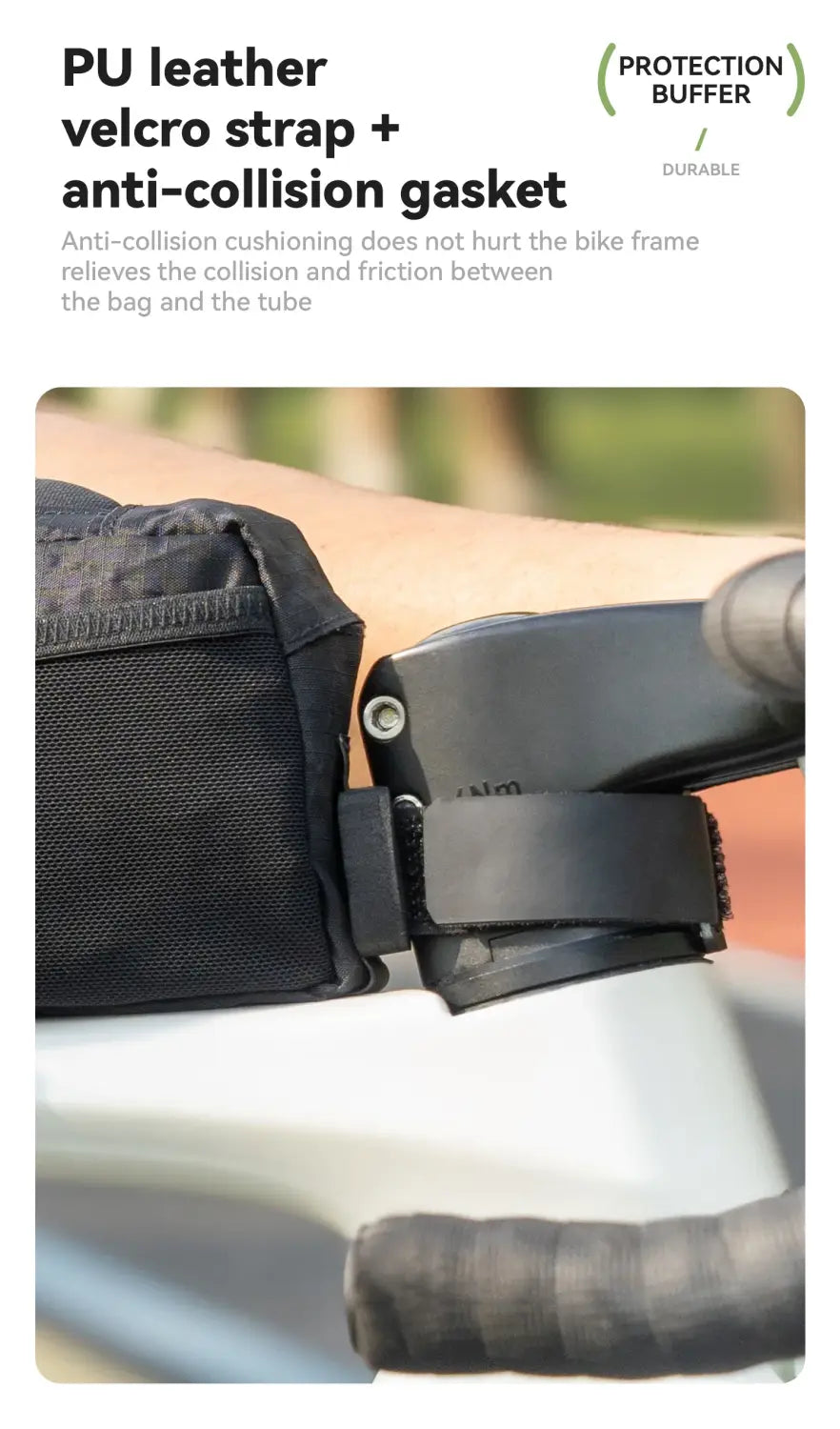 Cycling Top Tube Bag Front Frame Pouch for MTB & Road Bike