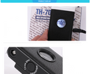 LED Illuminated Magnifier Magnifying Glass 6X 25X with Light and Stand