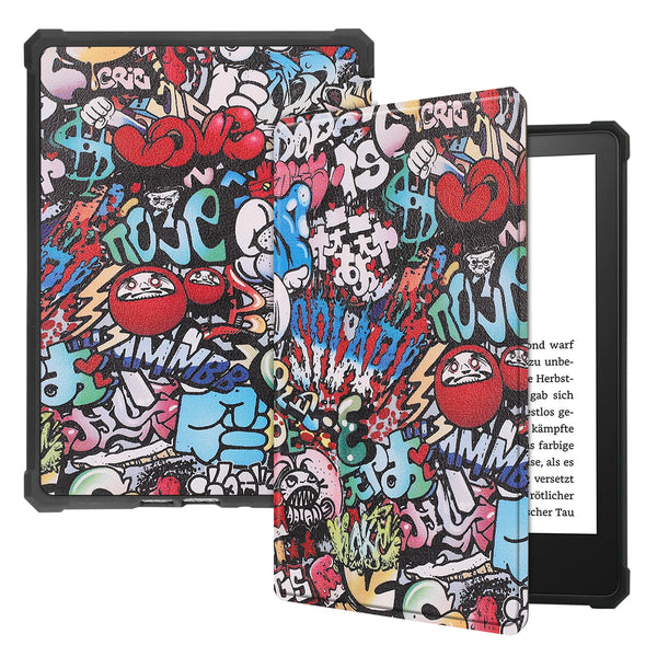Kindle Paperwhite 2021 (11th Gen) Designer Folio Case (Graffiti)