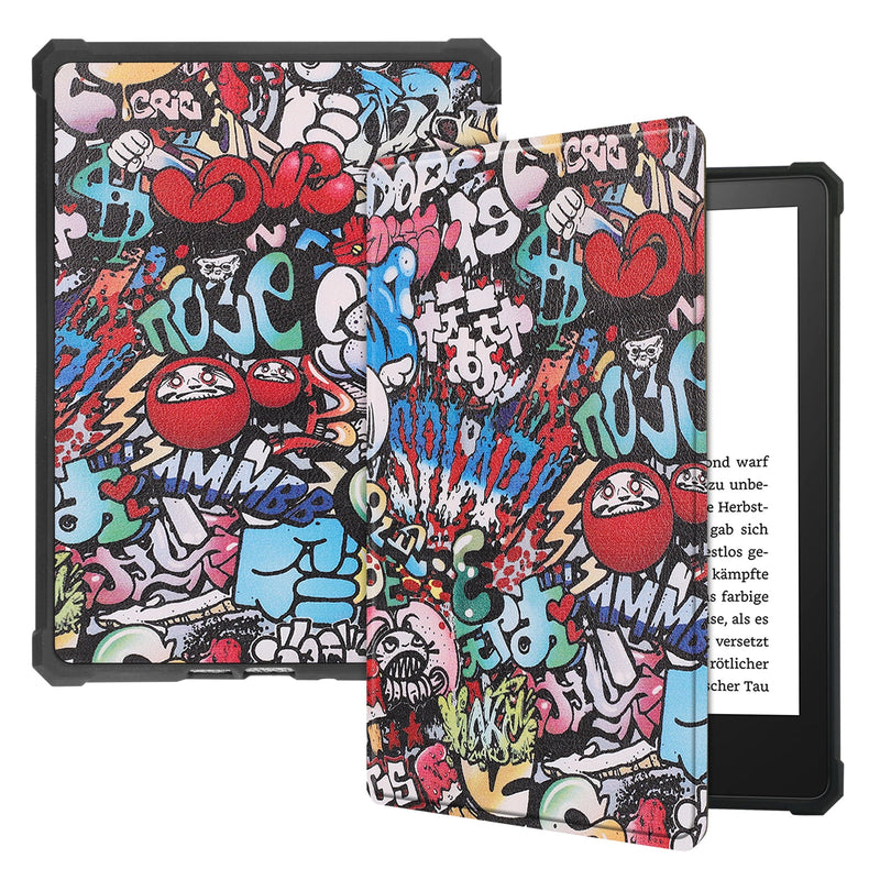 Kindle Paperwhite 2021 (11th Gen) Designer Folio Case (Graffiti)