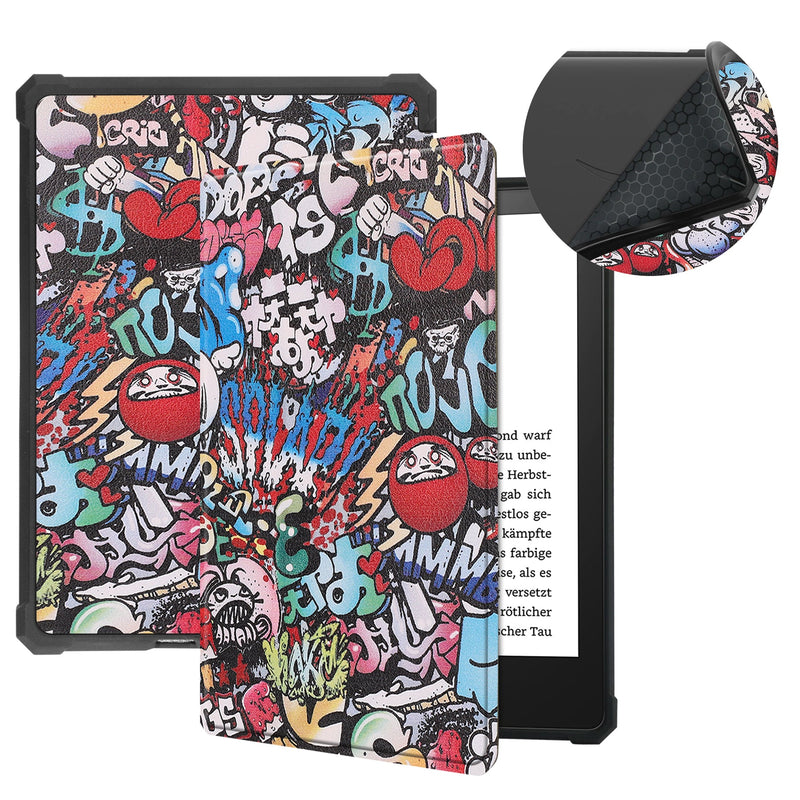 Kindle Paperwhite 2021 (11th Gen) Designer Folio Case (Graffiti)