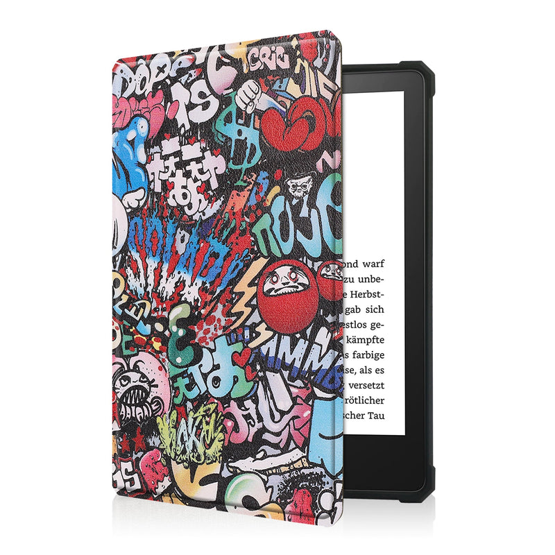 Kindle Paperwhite 2021 (11th Gen) Designer Folio Case (Graffiti)