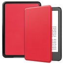 Kindle Touch 6" (11th Gen 2024) PU Leather Folio Case [Red]