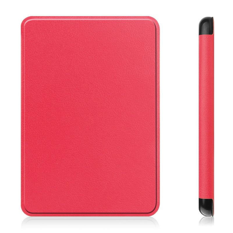 Kindle Touch 6" (11th Gen 2024) PU Leather Folio Case [Red]
