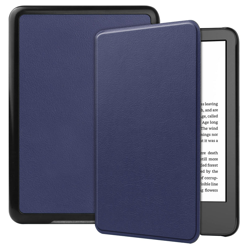 Kindle Touch 6" (11th Gen 2024) PU Leather Folio Case [Navy]