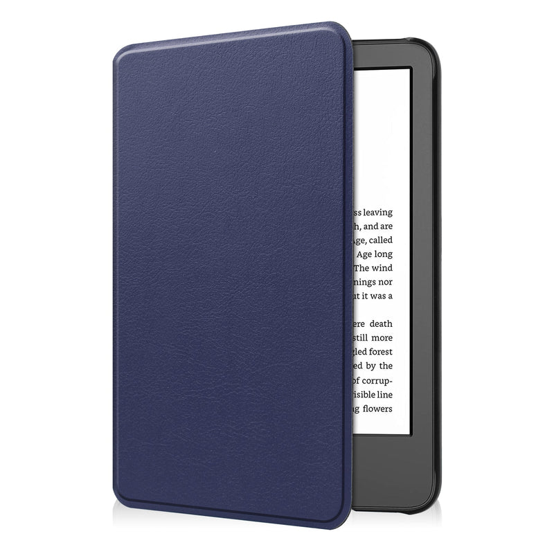 Kindle Touch 6" (11th Gen 2024) PU Leather Folio Case [Navy]