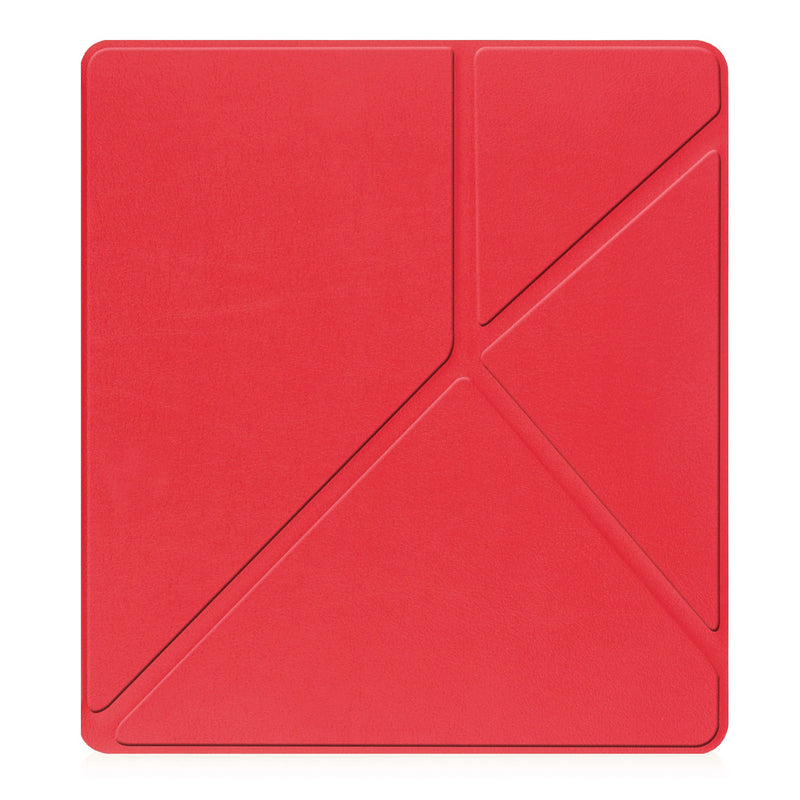 Kindle Scribe Case Origami PU leather Case [Red]