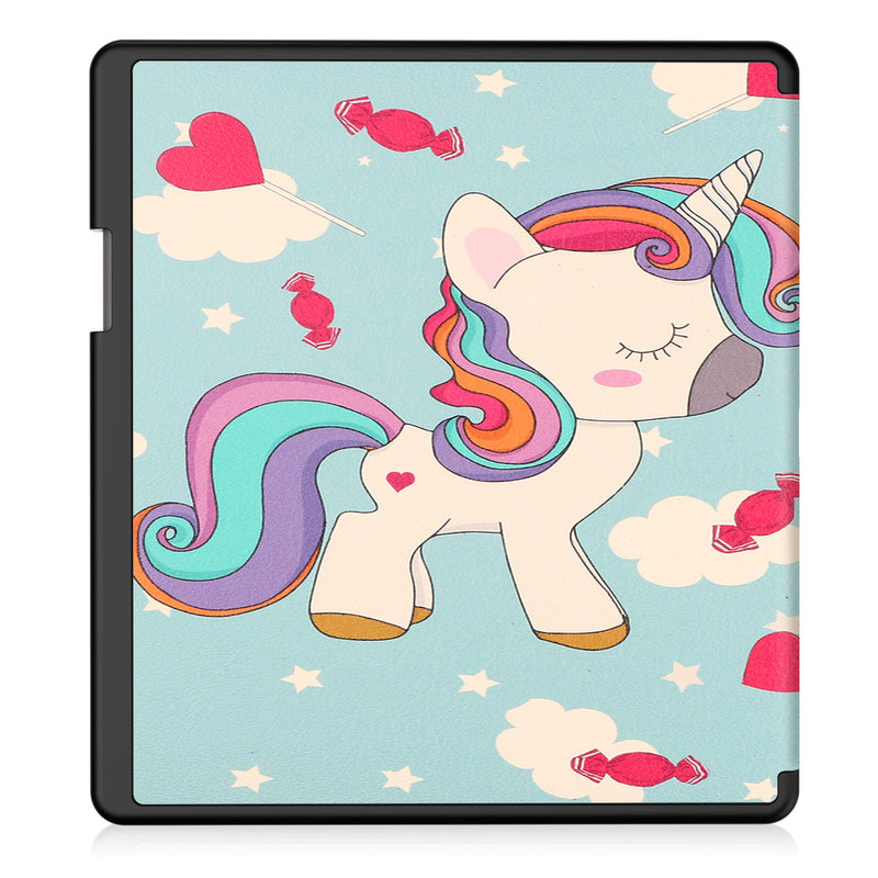 Kindle Scribe Case Designer Origami PU Leather Case [Unicorn]