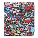 Kindle Scribe Case Designer Origami PU Leather Case [Graffiti]