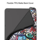 Kindle Scribe Case Designer Origami PU Leather Case [Graffiti]