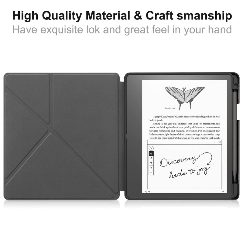 Kindle Scribe Case Designer Origami PU Leather Case [Unicorn]