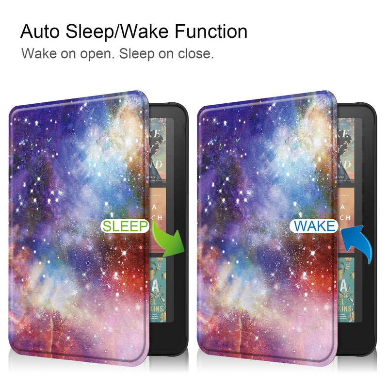 Kindle Colorsoft Case Designer Folio Case [Galaxy]