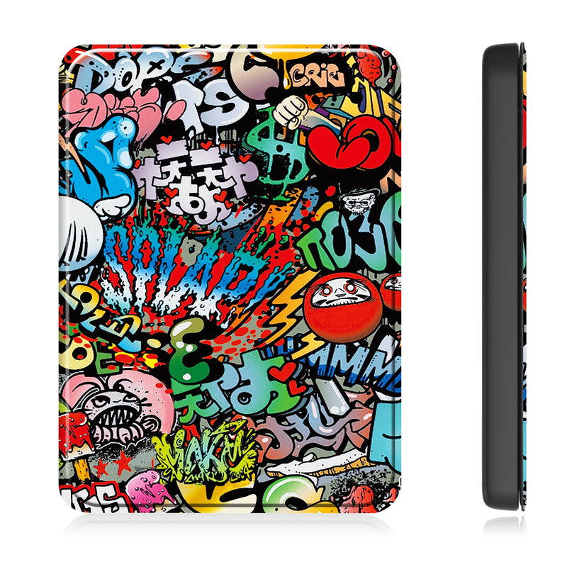 Kindle Colorsoft Case Designer Folio Case [Graffiti]