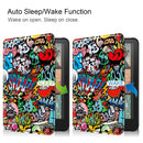 Kindle Paperwhite (12th Gen 2024) Designer Folio Case [Graffiti]