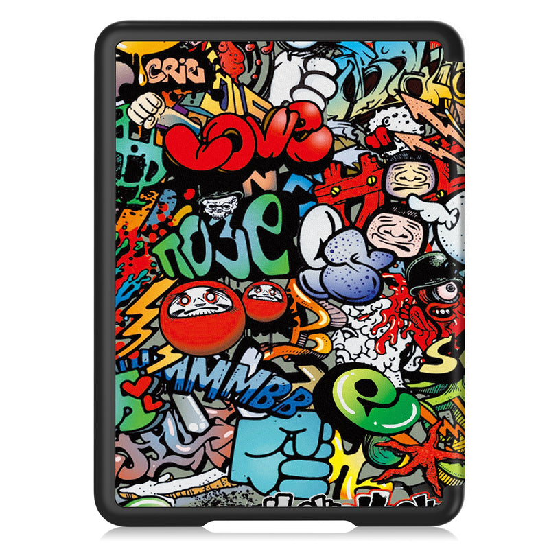 Kindle Colorsoft Case Designer Folio Case [Graffiti]