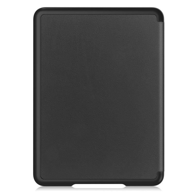 Kindle Paperwhite (12th Gen 2024) PU Leather Folio Case [Black]