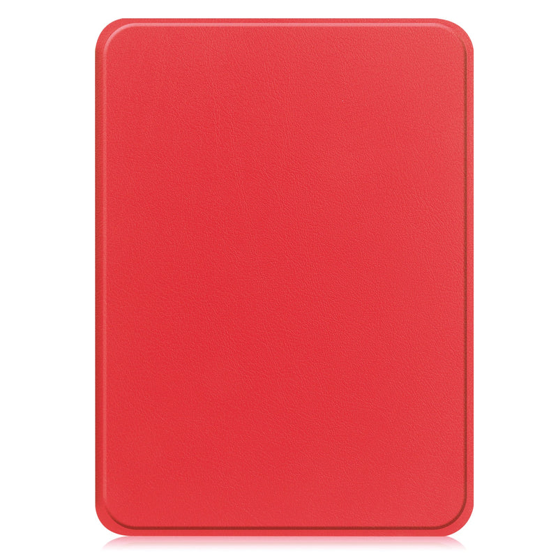 Kindle Colorsoft Case PU Leather Folio Case [Red]