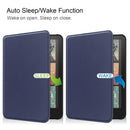 Kindle Colorsoft Case PU Leather Folio Case [Navy]