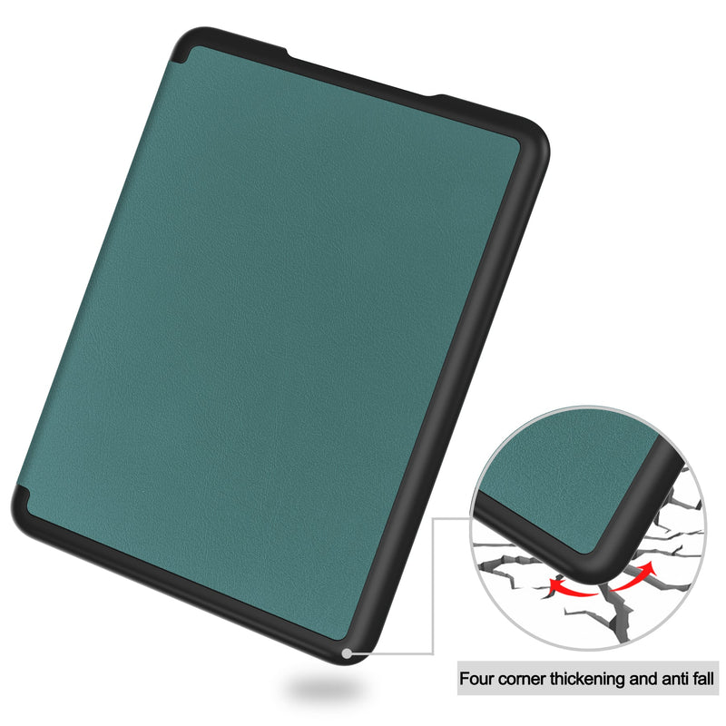 Kindle Paperwhite (12th Gen 2024) PU Leather Folio Case [Teal]