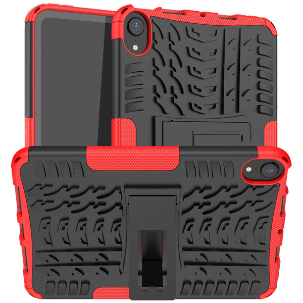 iPad Mini 6 Case (8.3" 2021) Heavy Duty (Red)