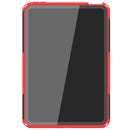 iPad Mini 7 (A17 Pro 2024) Heavy Duty Rugged Case [Red]