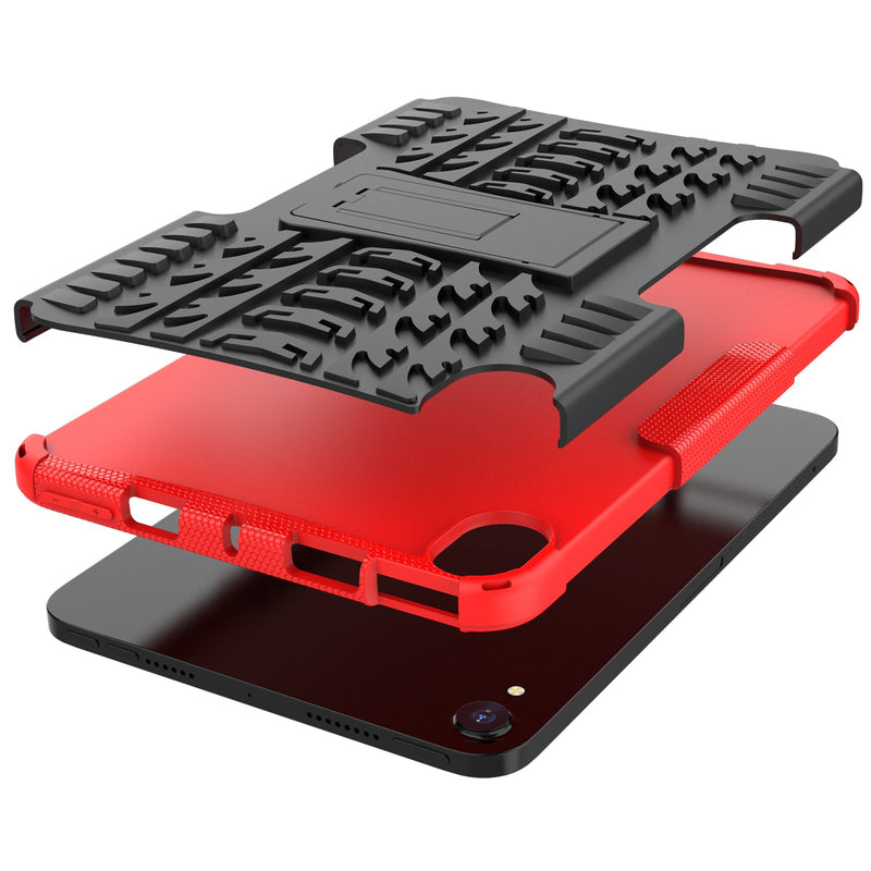iPad Mini 6 Case (8.3" 2021) Heavy Duty (Red)