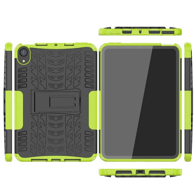 iPad Mini 7 (A17 Pro 2024) Heavy Duty Rugged Case [Green]