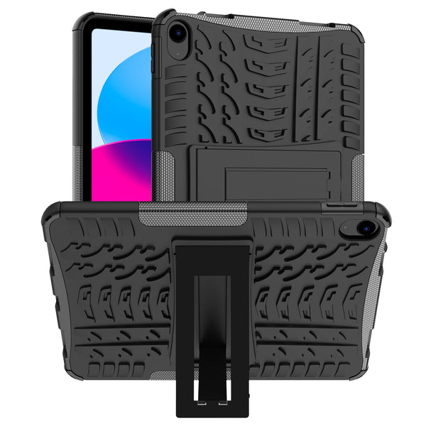 iPad 11 (A16, 2025) Heavy Duty Rugged Case [Black]