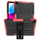 iPad 11 (A16, 2025) Heavy Duty Rugged Case [Red]