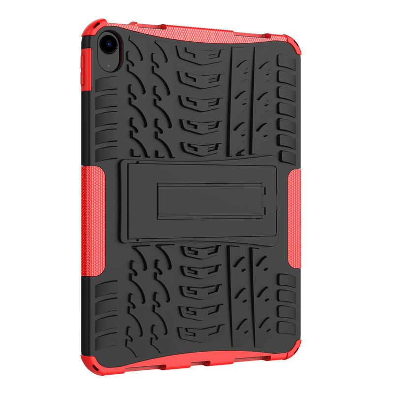 iPad 11 (A16, 2025) Heavy Duty Rugged Case [Red]