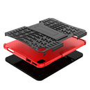 iPad 11 (A16, 2025) Heavy Duty Rugged Case [Red]