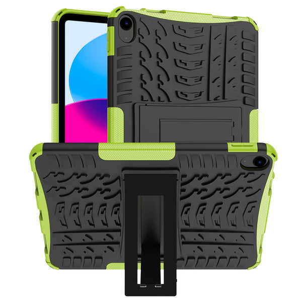 iPad 11 (A16, 2025) Heavy Duty Rugged Case [Green]