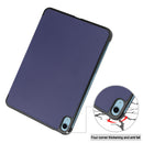 iPad 11 (A16, 2025) Tri Fold PU Leather Case [Navy]