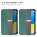 iPad 11 (A16, 2025) Tri Fold PU Leather Case [Teal]