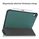 iPad 11 (A16, 2025) Tri Fold PU Leather Case [Teal]