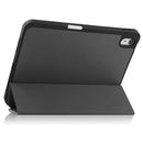 iPad 11 (A16, 2025) PU Leather Case with Pen Holder [Black]