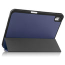 iPad 11 (A16, 2025) PU Leather Case with Pen Holder [Navy]