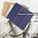 iPad 11 (A16, 2025) PU Leather Case with Pen Holder [Navy]