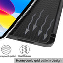 iPad 11 (A16, 2025) PU Leather Case with Pen Holder [Navy]